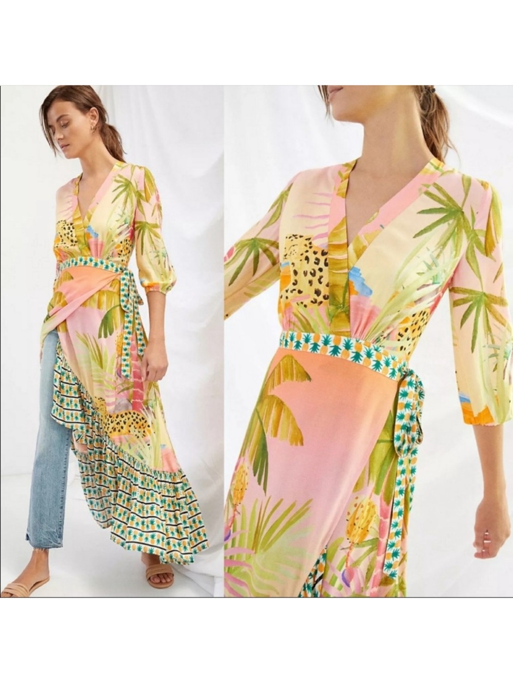 Farm Rio Wrap Dress
